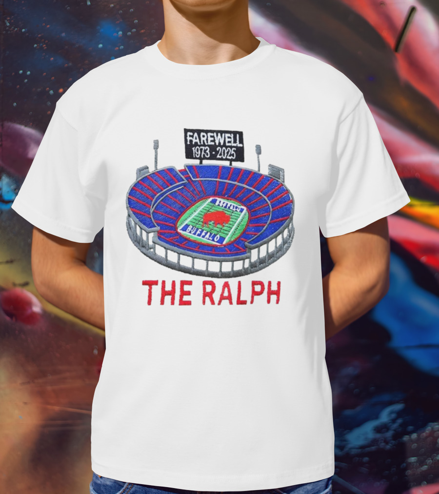 Buffalo Bills NFL Farewell 1973-2025 The Ralph Stadium T-Shirt