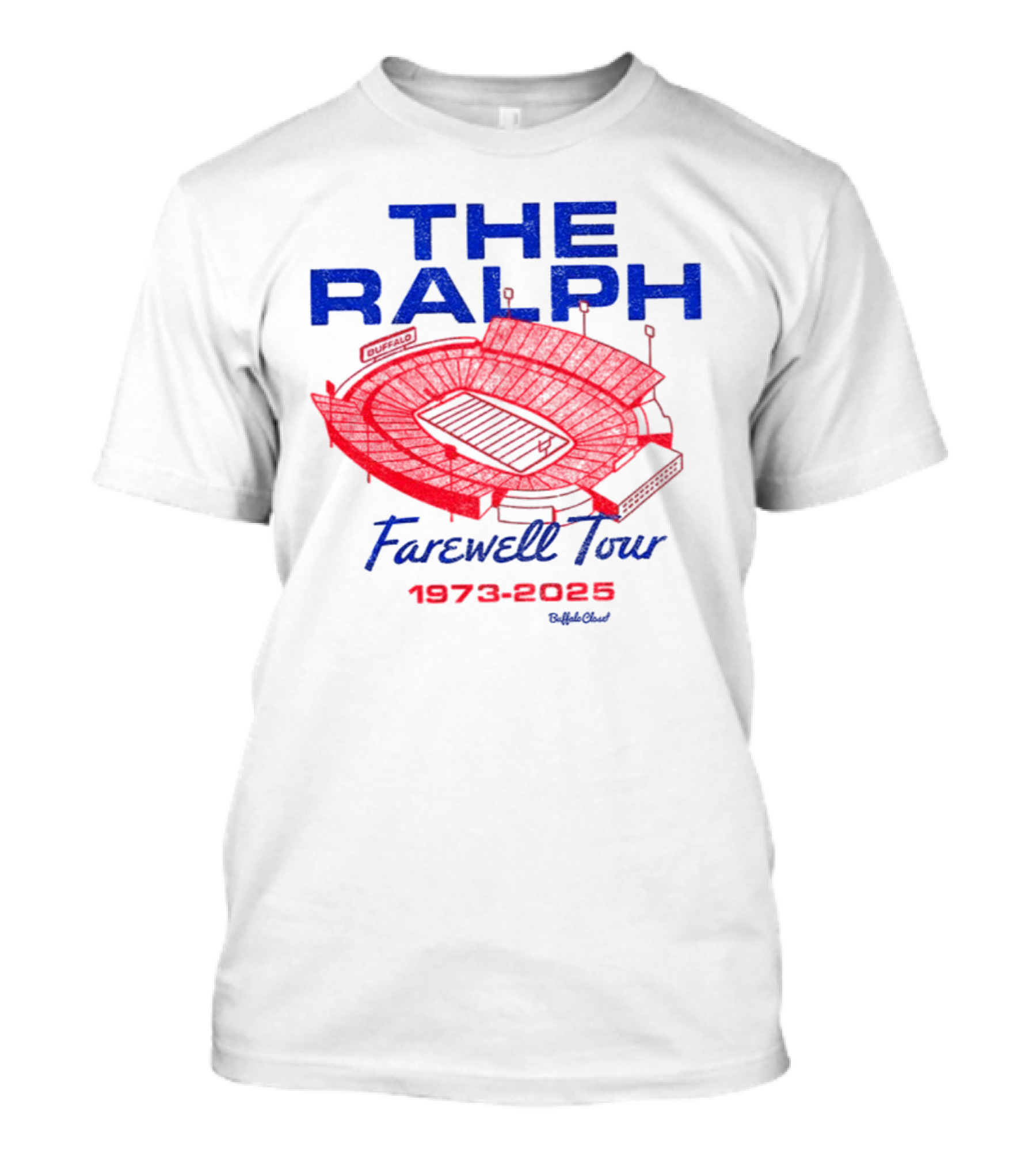 The Ralph Farewell Tour 1973 2025 Buffalo Bills NFL Stadium T-Shirt