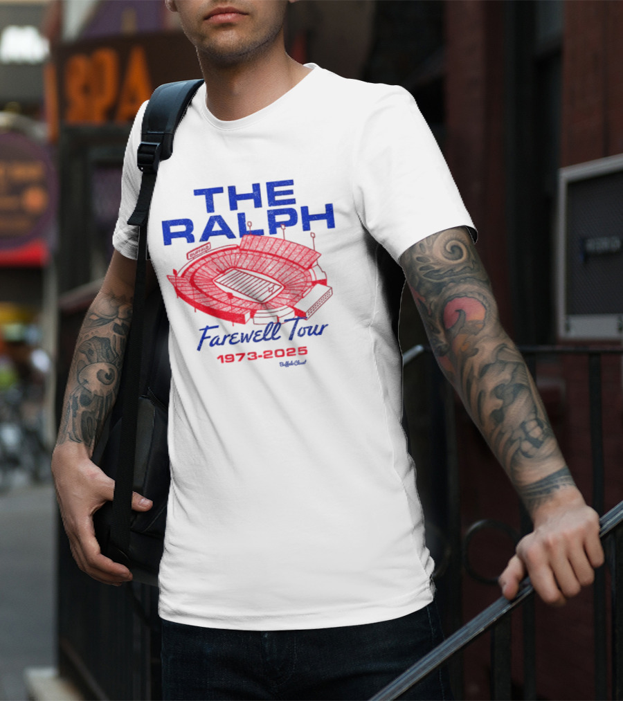 The Ralph Farewell Tour 1973 2025 Buffalo Bills NFL Stadium T-Shirt