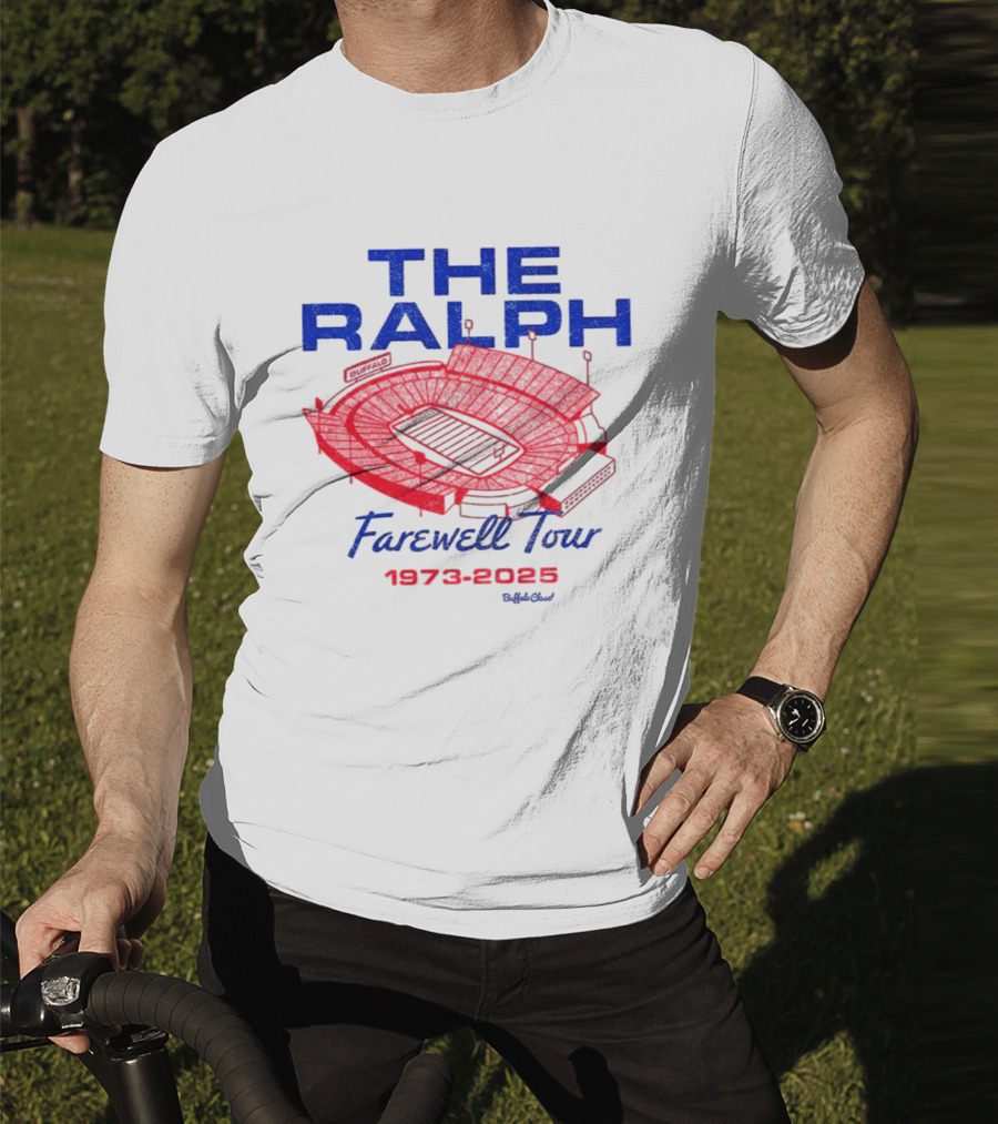 The Ralph Farewell Tour 1973 2025 Buffalo Bills NFL Stadium T-Shirt