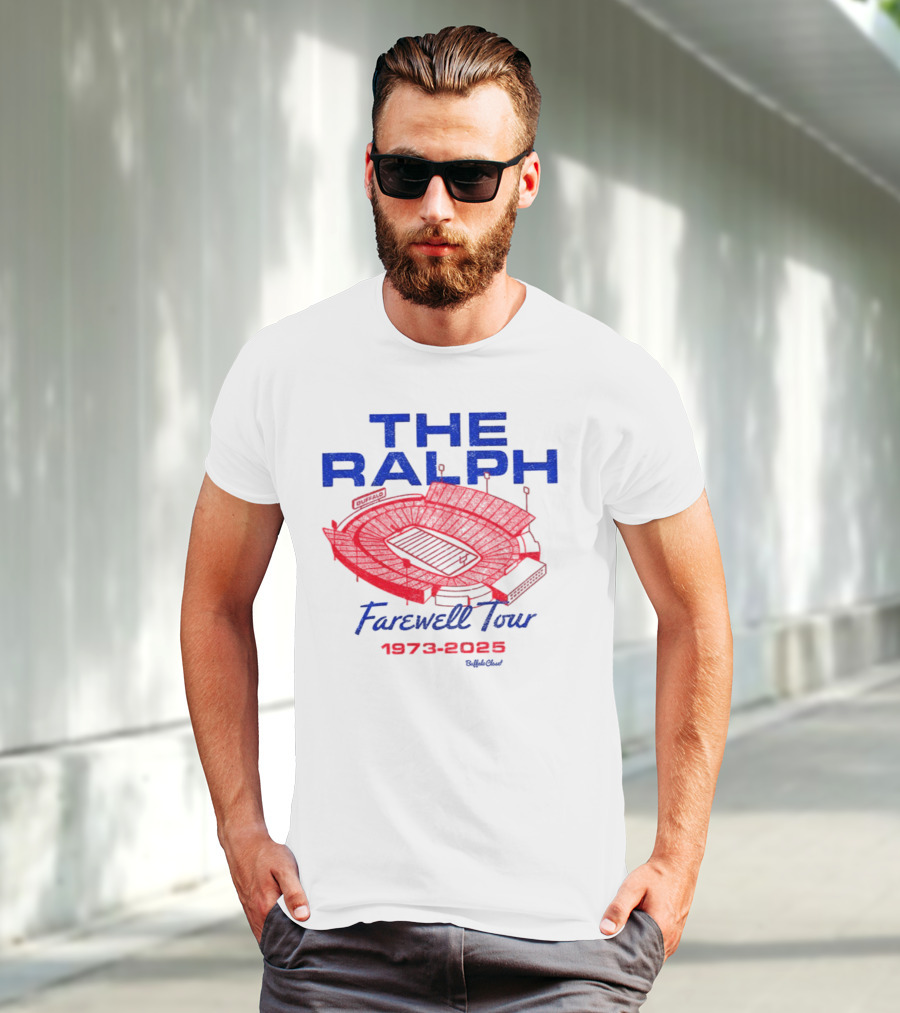 The Ralph Farewell Tour 1973 2025 Buffalo Bills NFL Stadium T-Shirt