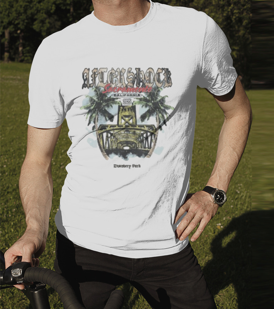 Aftershock Festival Sacramento California 2025 October Discovery Park T-Shirt