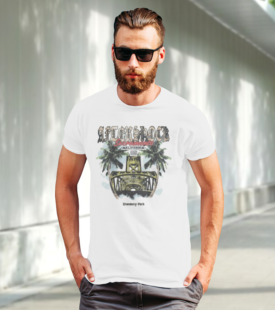 Aftershock Festival Sacramento California 2025 October Discovery Park T-Shirt