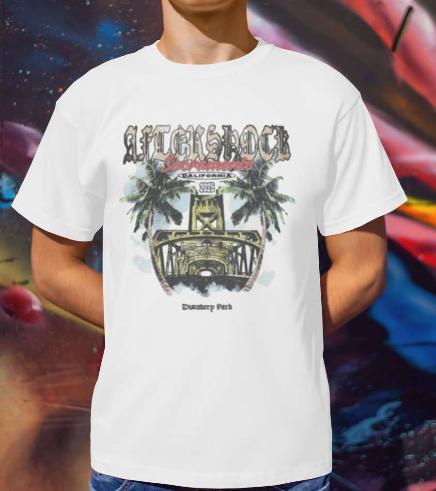 Aftershock Festival Sacramento California 2025 October Discovery Park T-Shirt