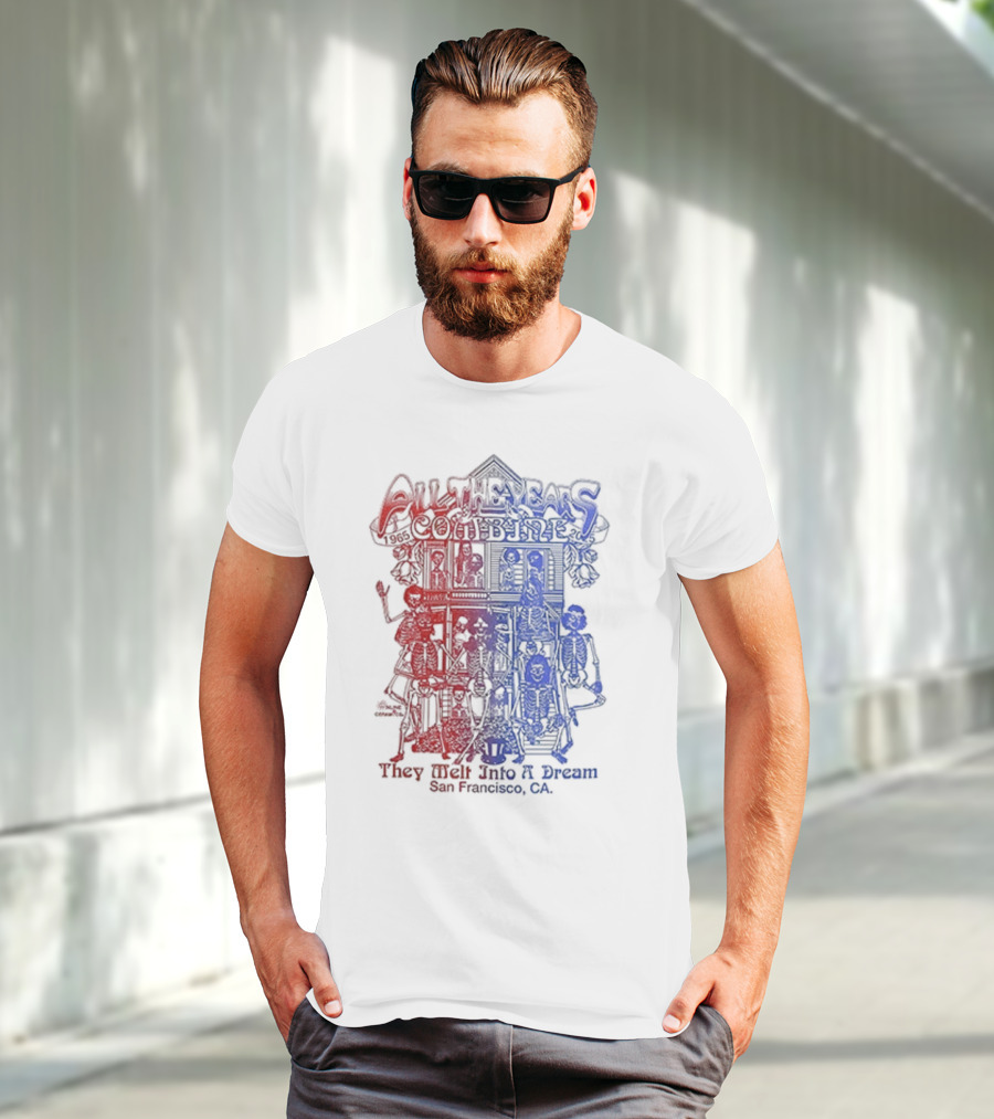 Grateful Dead All The Years Combine They Melt Into A Dream 60 Years San Francisco CA T-Shirt