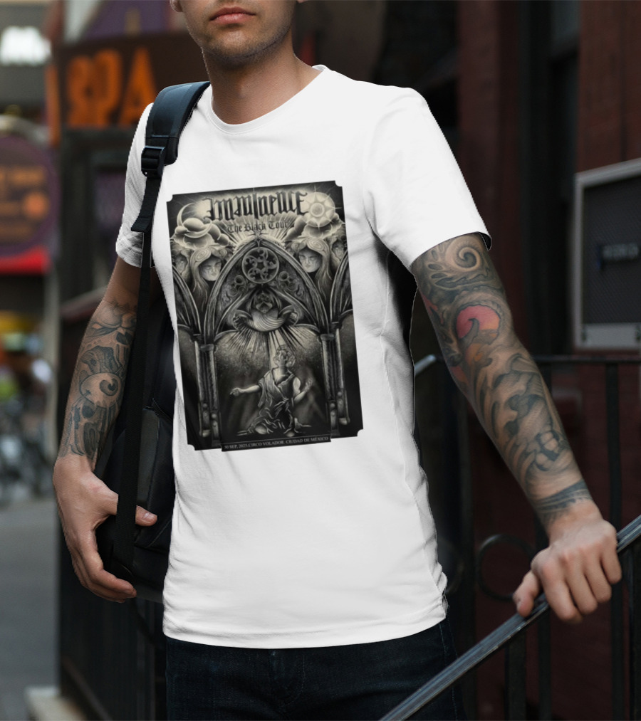Imminence The Black Tour 30 Sep 2025 Circo Volador Ciudad De México T-Shirt