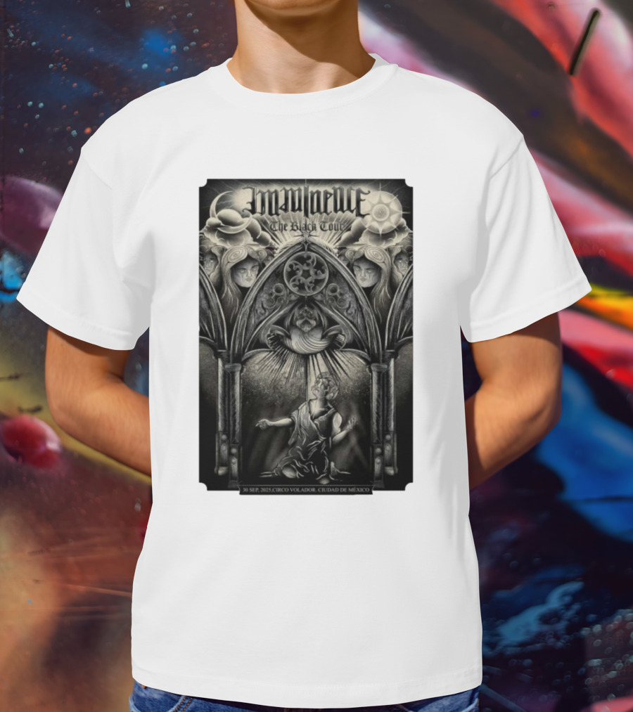 Imminence The Black Tour 30 Sep 2025 Circo Volador Ciudad De México T-Shirt