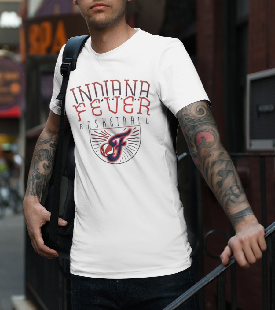 Indiana Fever Basketball Urban Relaxed Fit Essentials T-Shirt