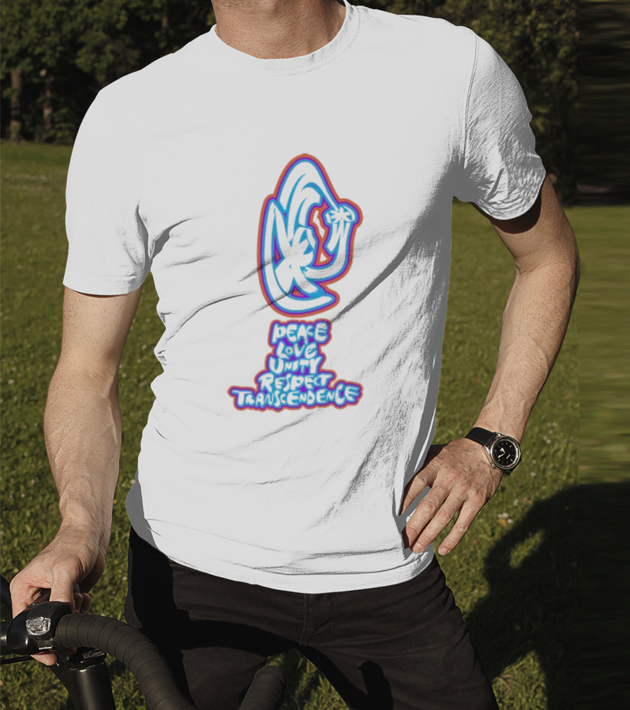 Making Time Is Rad Peace Love Unity Respect Transcendence T-Shirt
