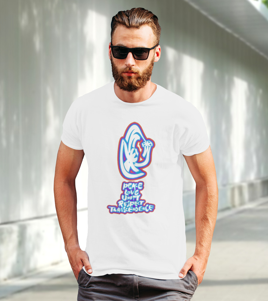 Making Time Is Rad Peace Love Unity Respect Transcendence T-Shirt
