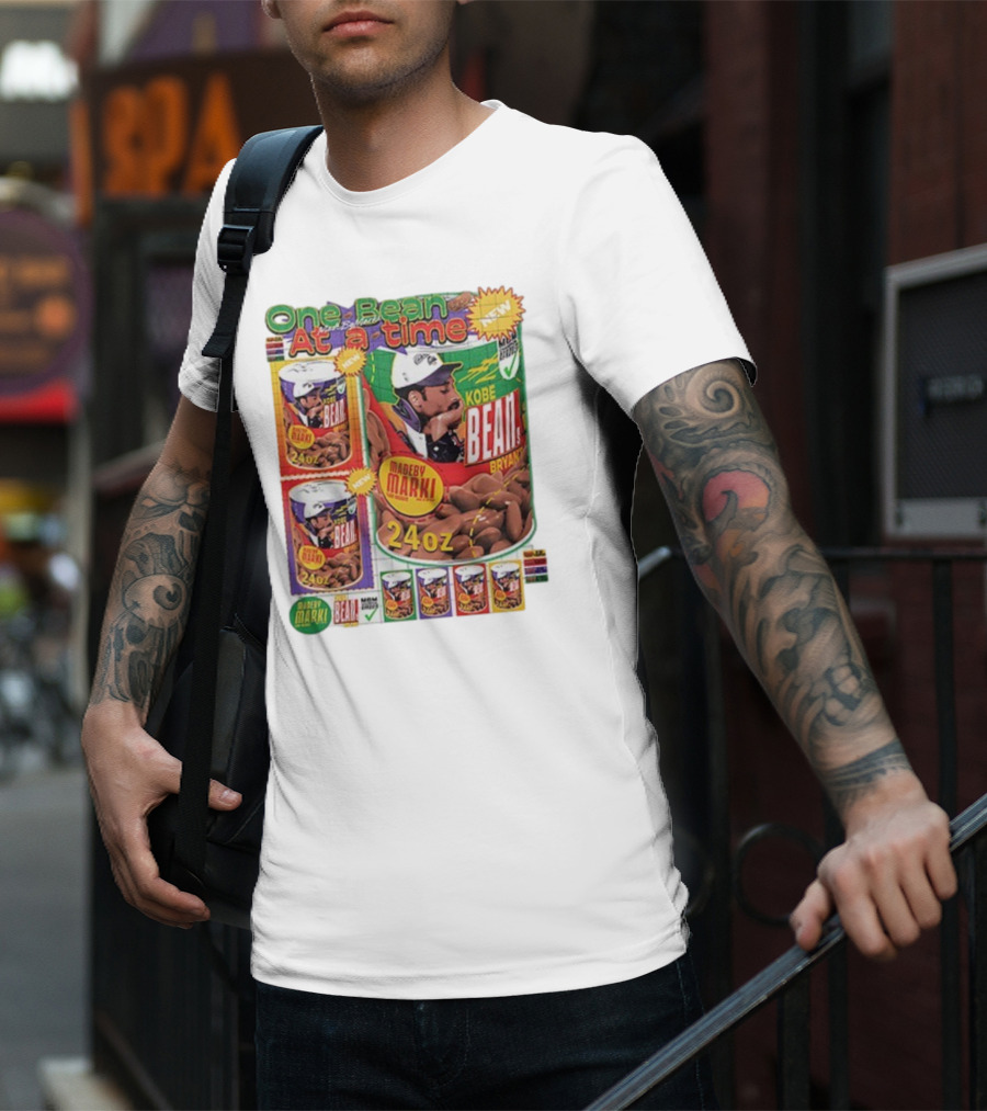 Los Angeles Lakers Kobe Bryant One Bean At A Time 24oz Champion Can T-Shirt