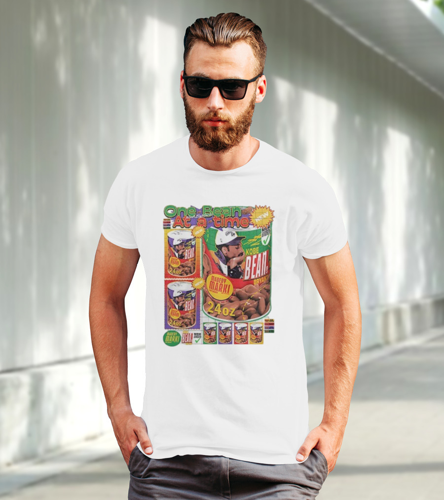 Los Angeles Lakers Kobe Bryant One Bean At A Time 24oz Champion Can T-Shirt