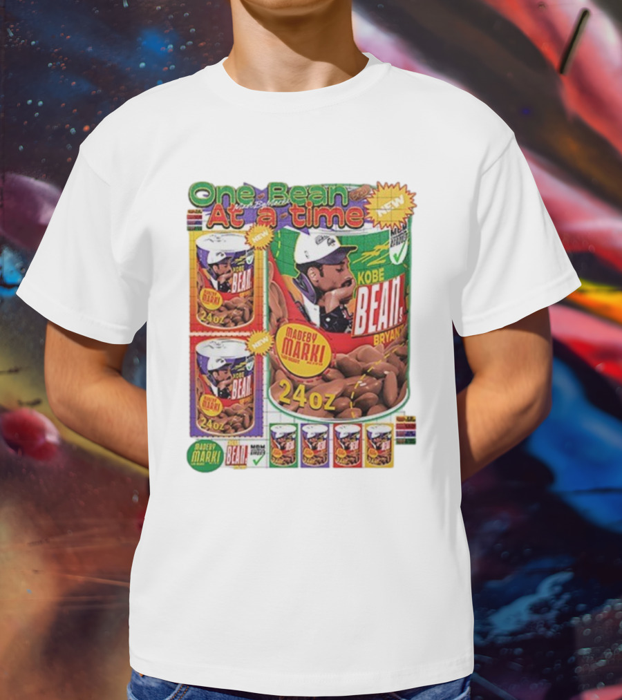 Los Angeles Lakers Kobe Bryant One Bean At A Time 24oz Champion Can T-Shirt