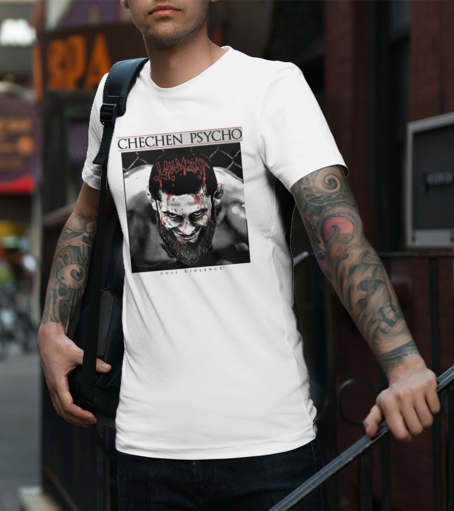 Chechen Psycho Hamzat Full Violence T-Shirt