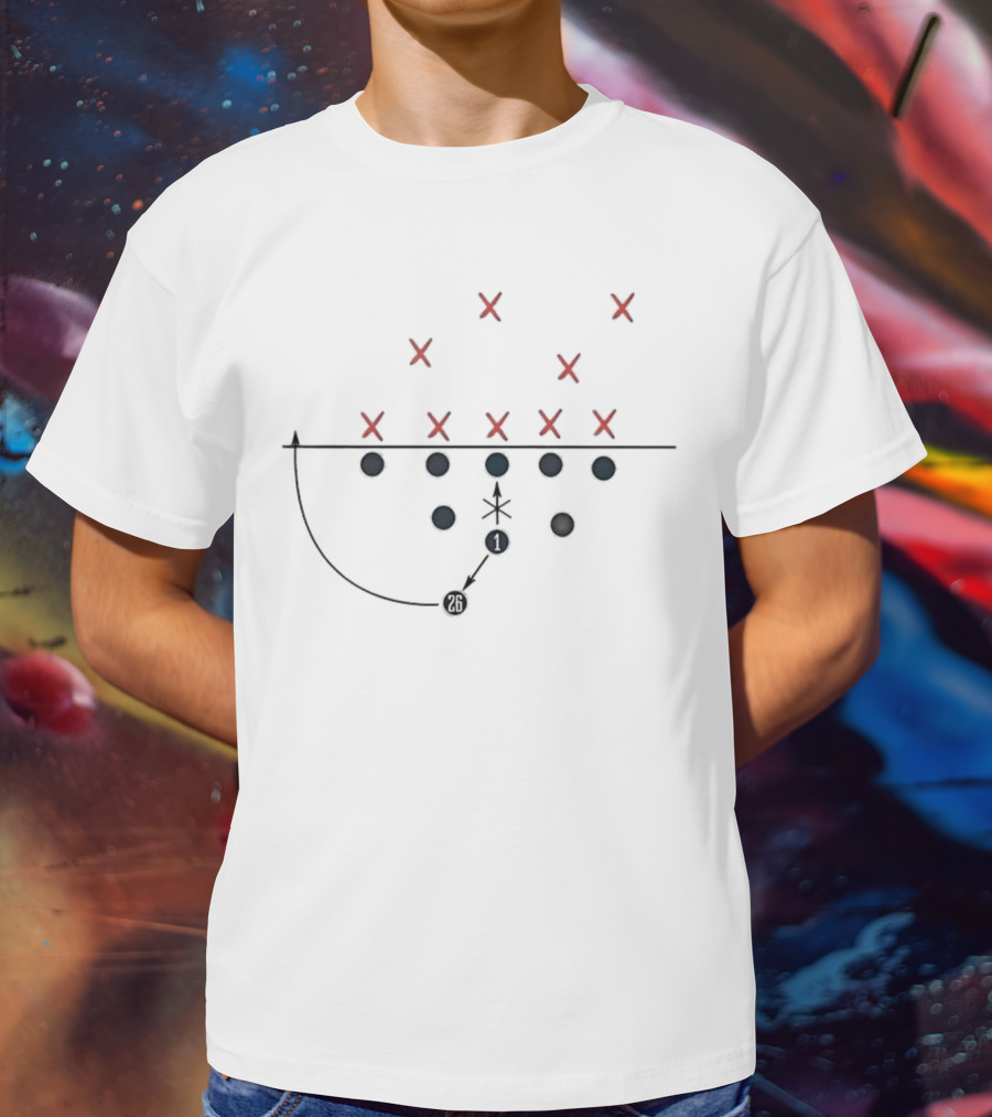 Eagles Tush Push Strategy Defeats Bucs Saquon Barkley Highlight T-Shirt