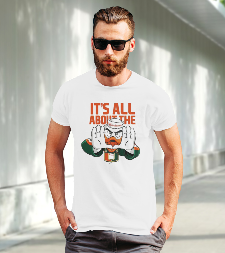 Miami Hurricanes It's All About The U Sports Team Enthusiast Apparel T-Shirt