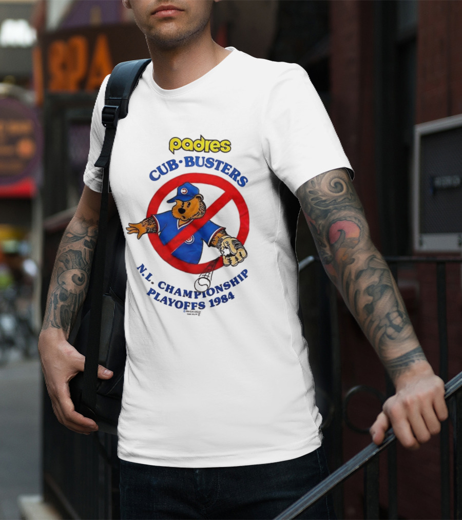 Padres Cub Busters NL Championship Playoffs 1984 T-Shirt
