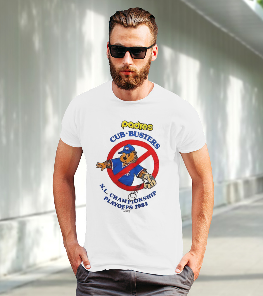 Padres Cub Busters NL Championship Playoffs 1984 T-Shirt