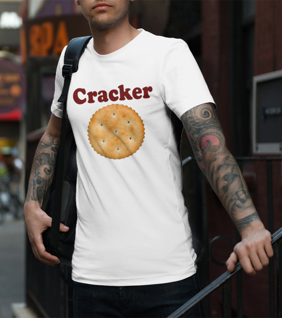 Cracker Biscuit Snack Round Baked Treat T-Shirt