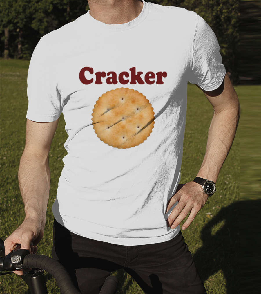 Cracker Biscuit Snack Round Baked Treat T-Shirt
