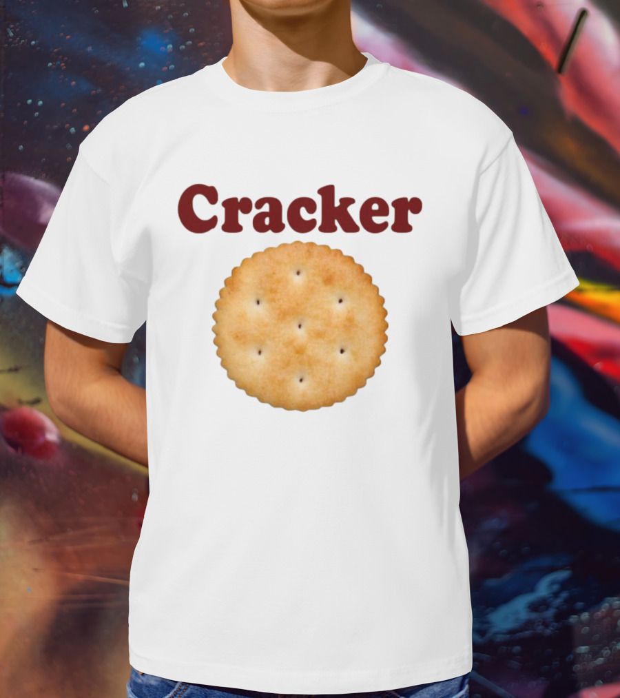 Cracker Biscuit Snack Round Baked Treat T-Shirt
