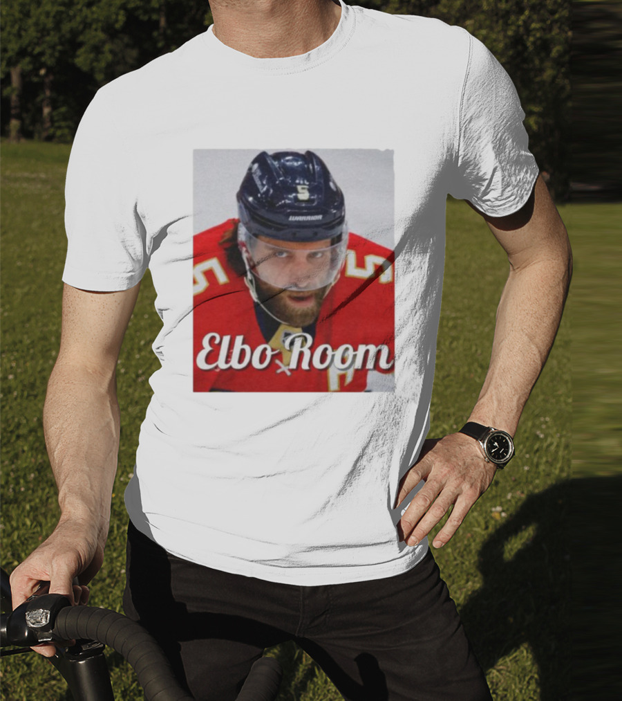 Elbo Room Hockey Player Warrior Number 5 T-Shirt