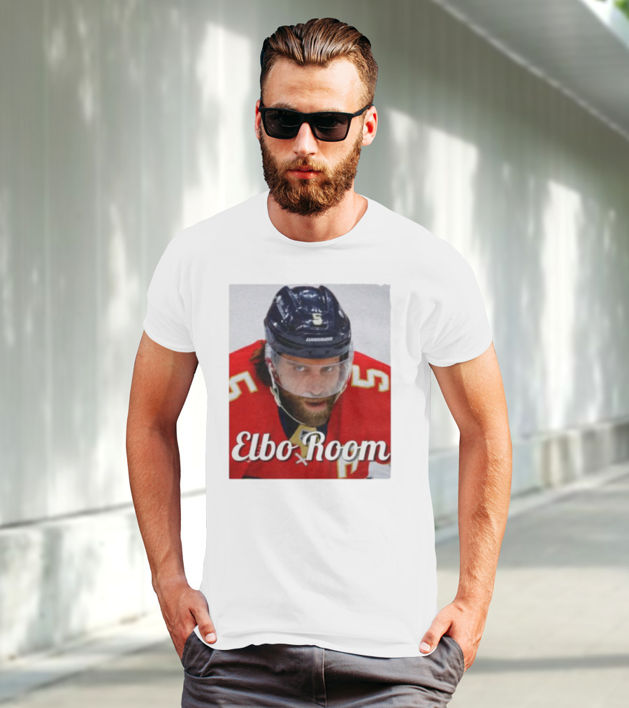 Elbo Room Hockey Player Warrior Number 5 T-Shirt