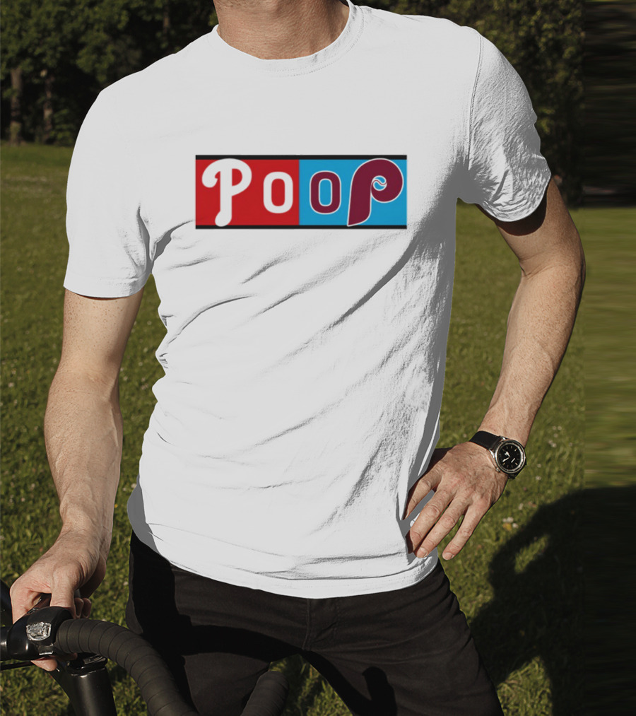 Poop Game Parody Iconic Logo Style T-Shirt