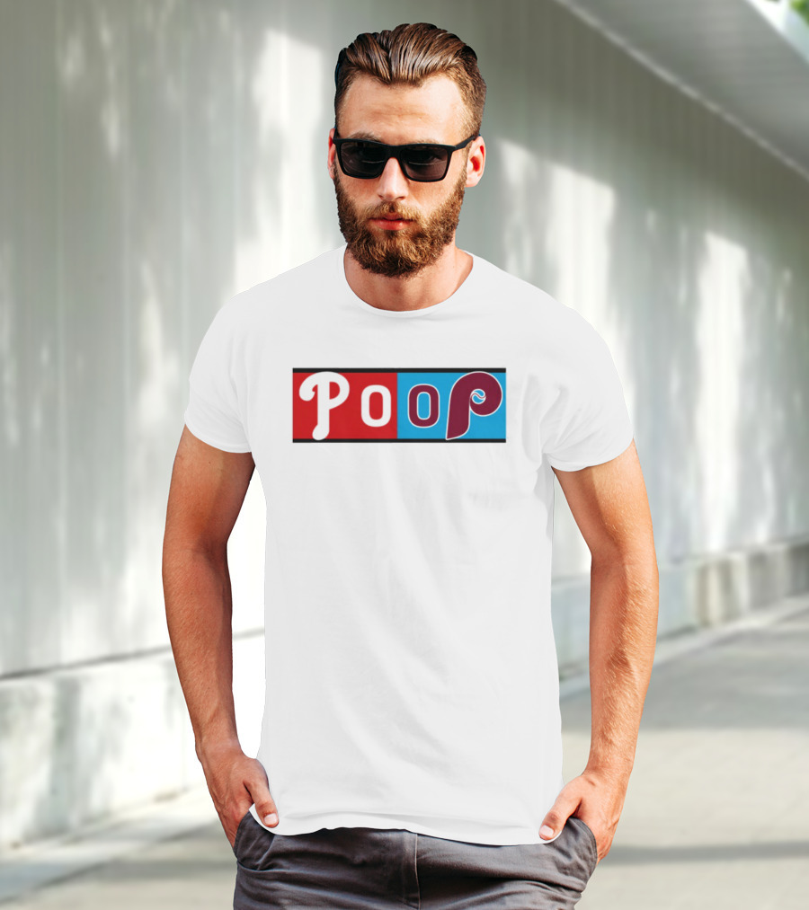 Poop Game Parody Iconic Logo Style T-Shirt