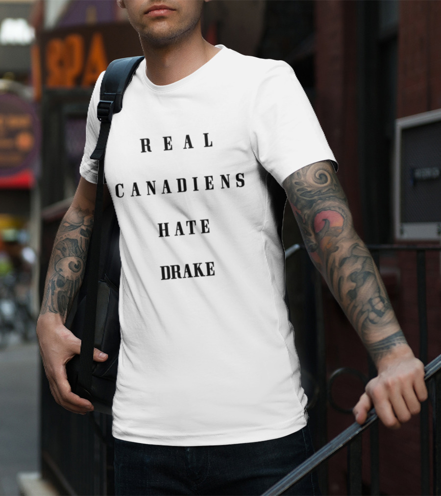 Real Canadiens Hate Fake T-Shirt