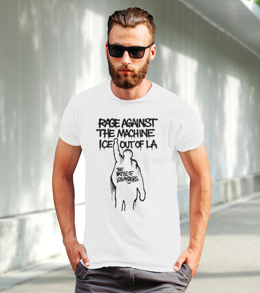 Rage Against The Machine Tom Morello The Battle Of Los Angeles T-Shirt