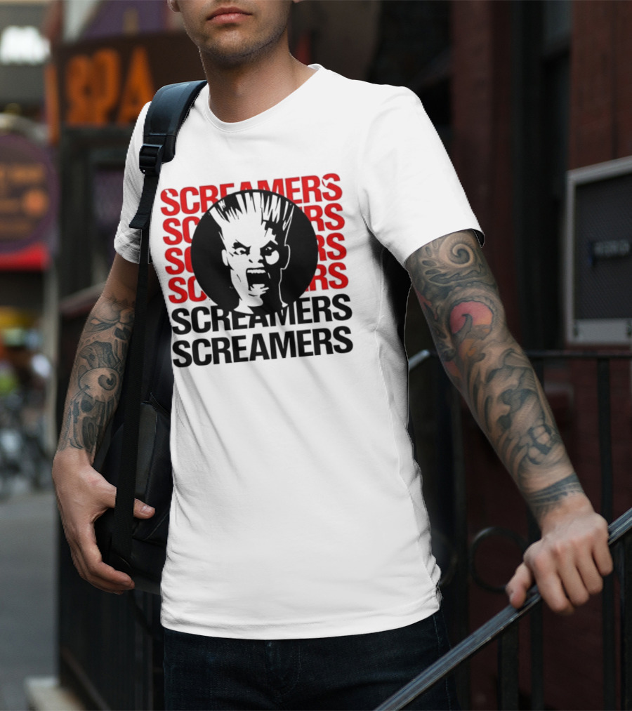 Screamers Demos Album Punk Iconic Silhouette T-Shirt