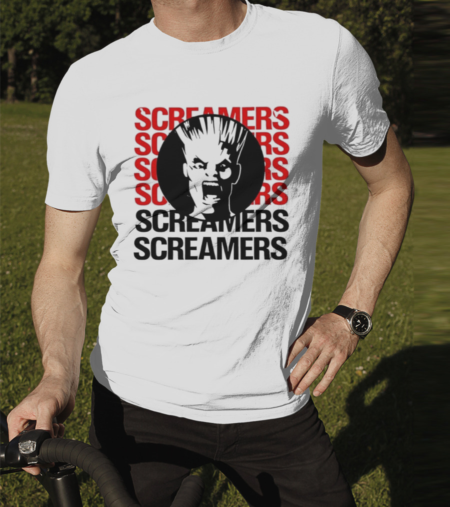 Screamers Demos Album Punk Iconic Silhouette T-Shirt