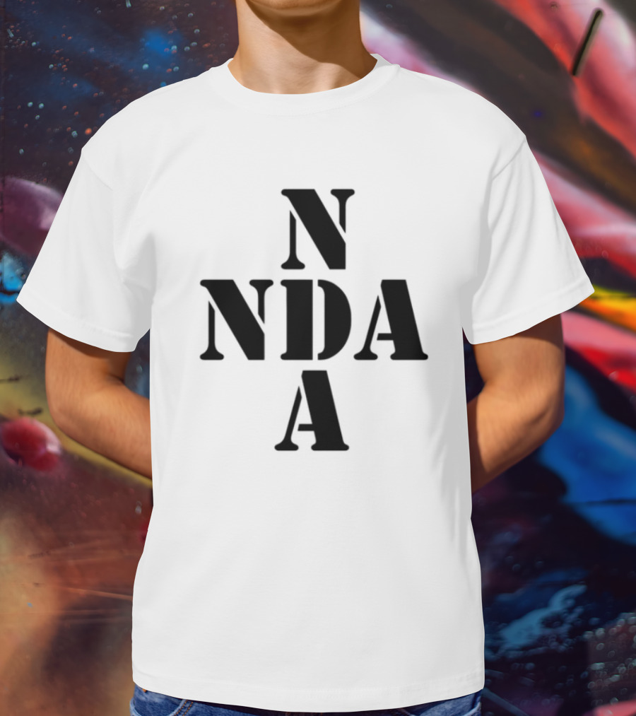 Trippieredd Nda Nda Bold Text Design T-Shirt