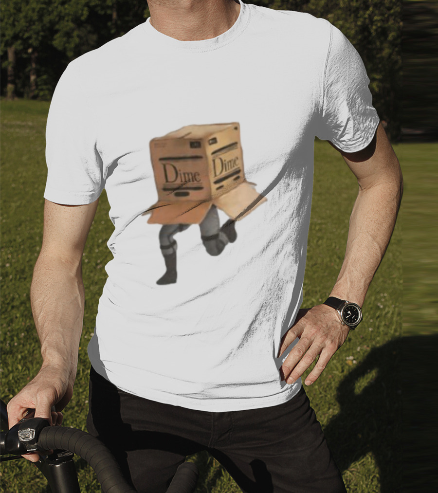 Metal Gear Solid Dime Box Costume Running T-Shirt