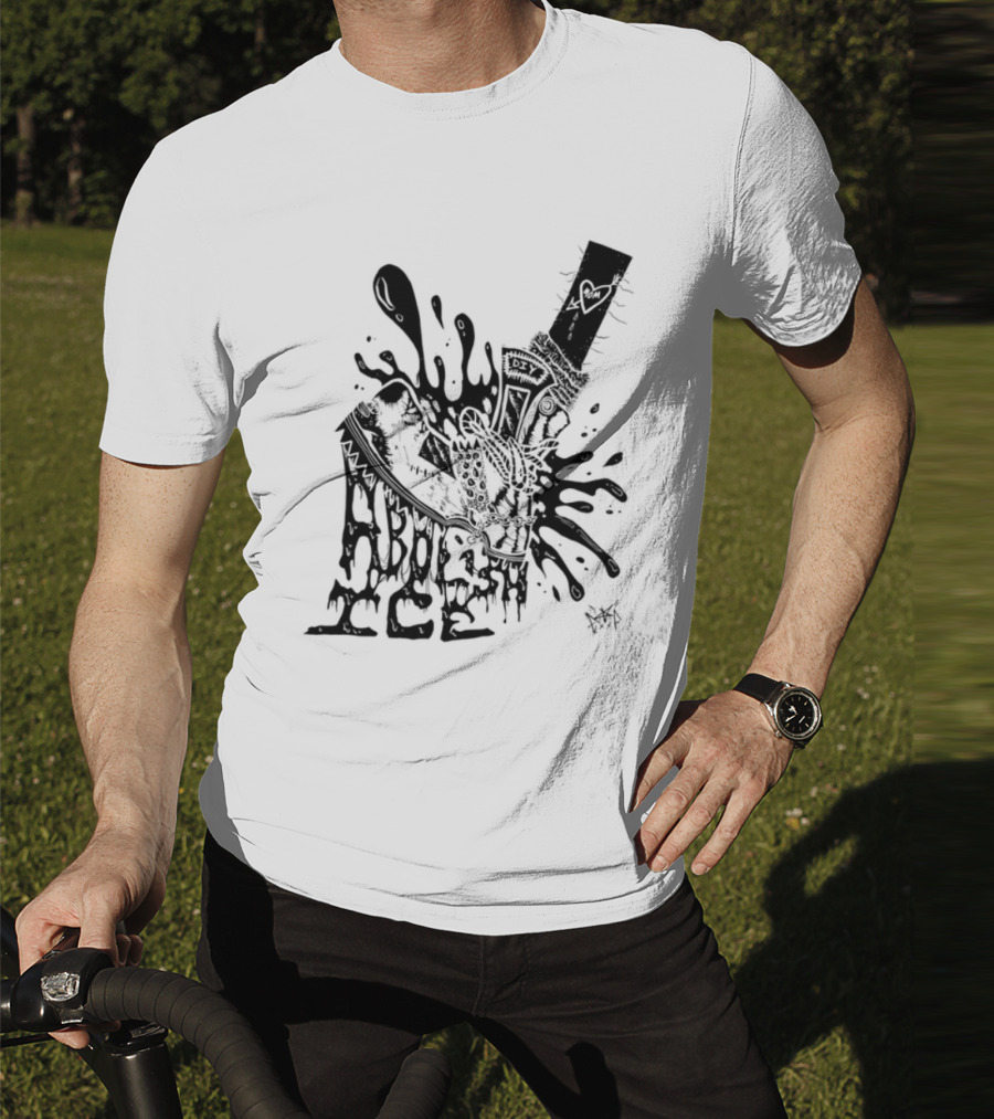 Punkwithacamera Abolish Ice Wildly Vibrant Music And Art Fusion T-Shirt