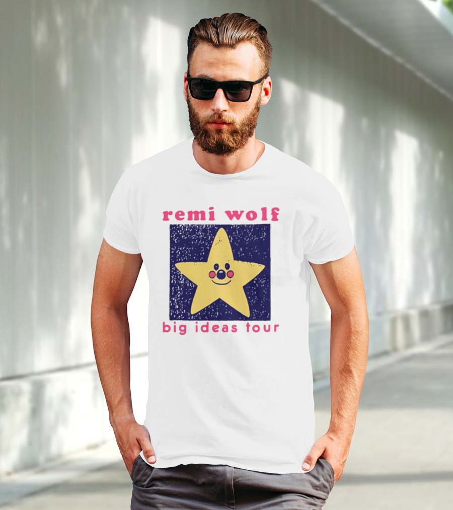 Remi Wolf Big Ideas Tour Smiling Star T-Shirt