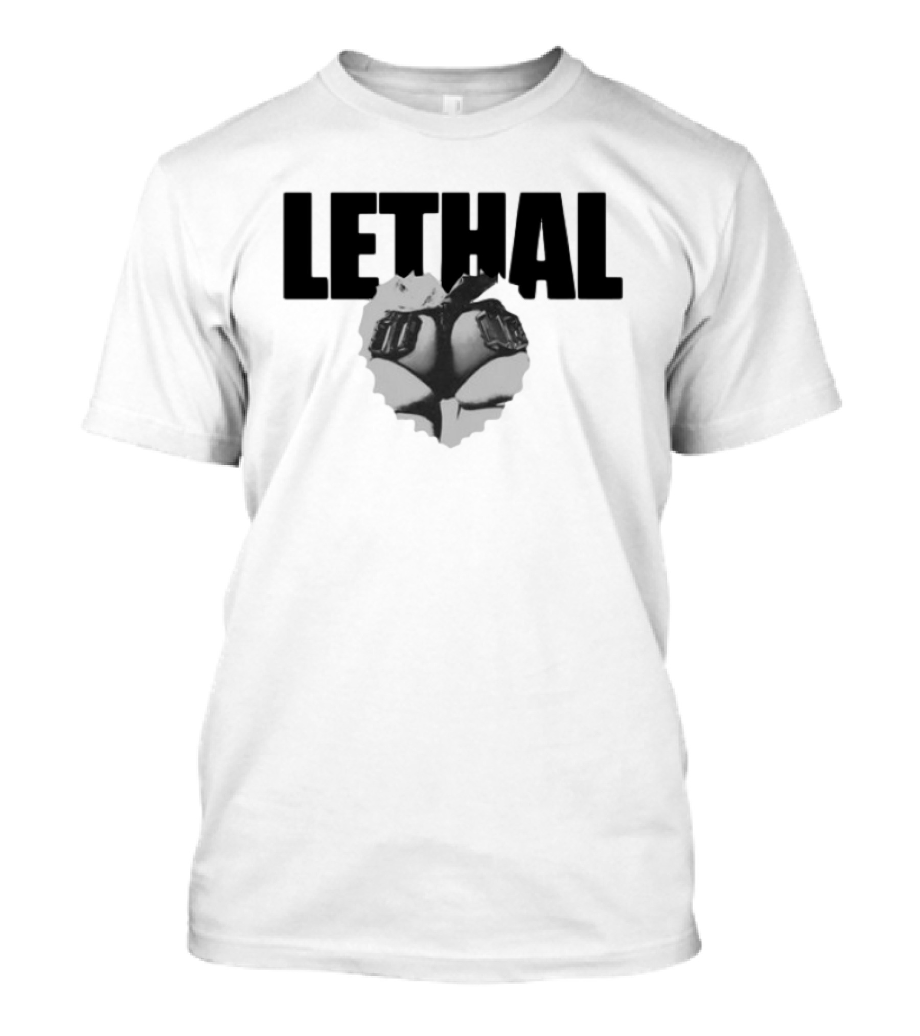 Lethal Heart Harness Aesthetic T-Shirt