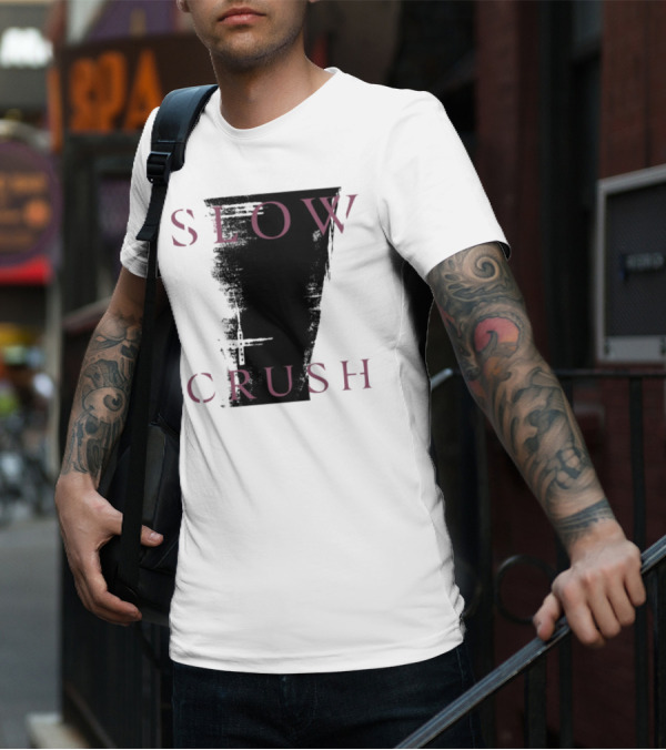 Slow Crush Thirst White 7 T-Shirt