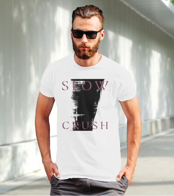 Slow Crush Thirst White 7 T-Shirt