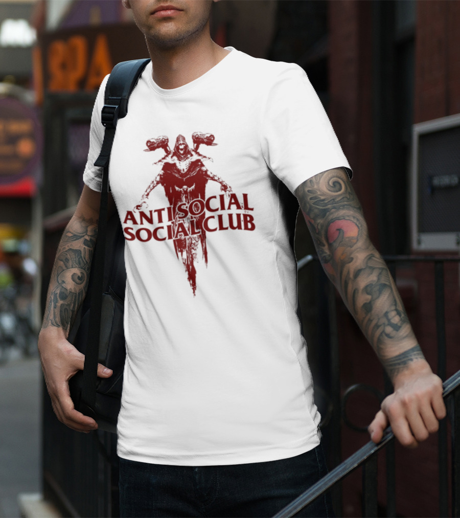 Anti Social Social Club Doom Revenant Collaboration T-Shirt