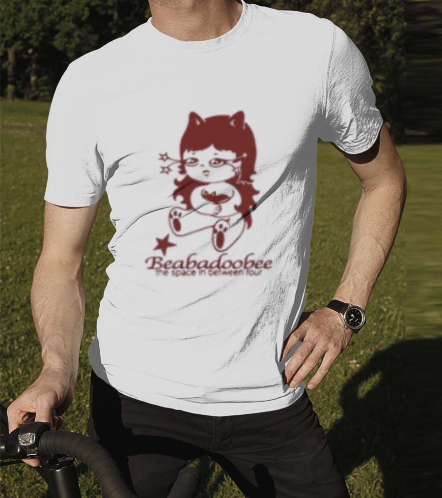 Beabadoobee The Space In Between Tour Cat Ears Character This Is How Tomorrow Moves T-Shirt
