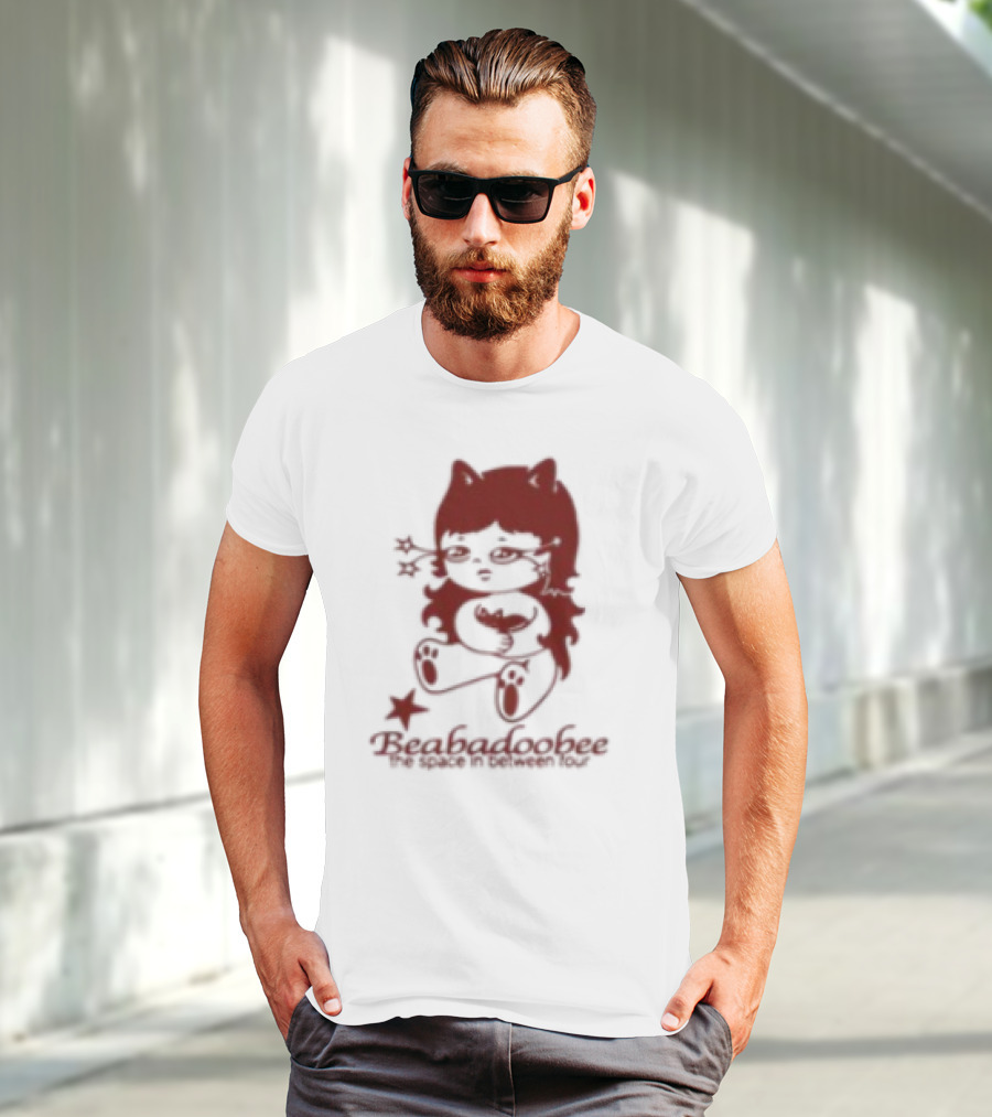 Beabadoobee The Space In Between Tour Cat Ears Character This Is How Tomorrow Moves T-Shirt