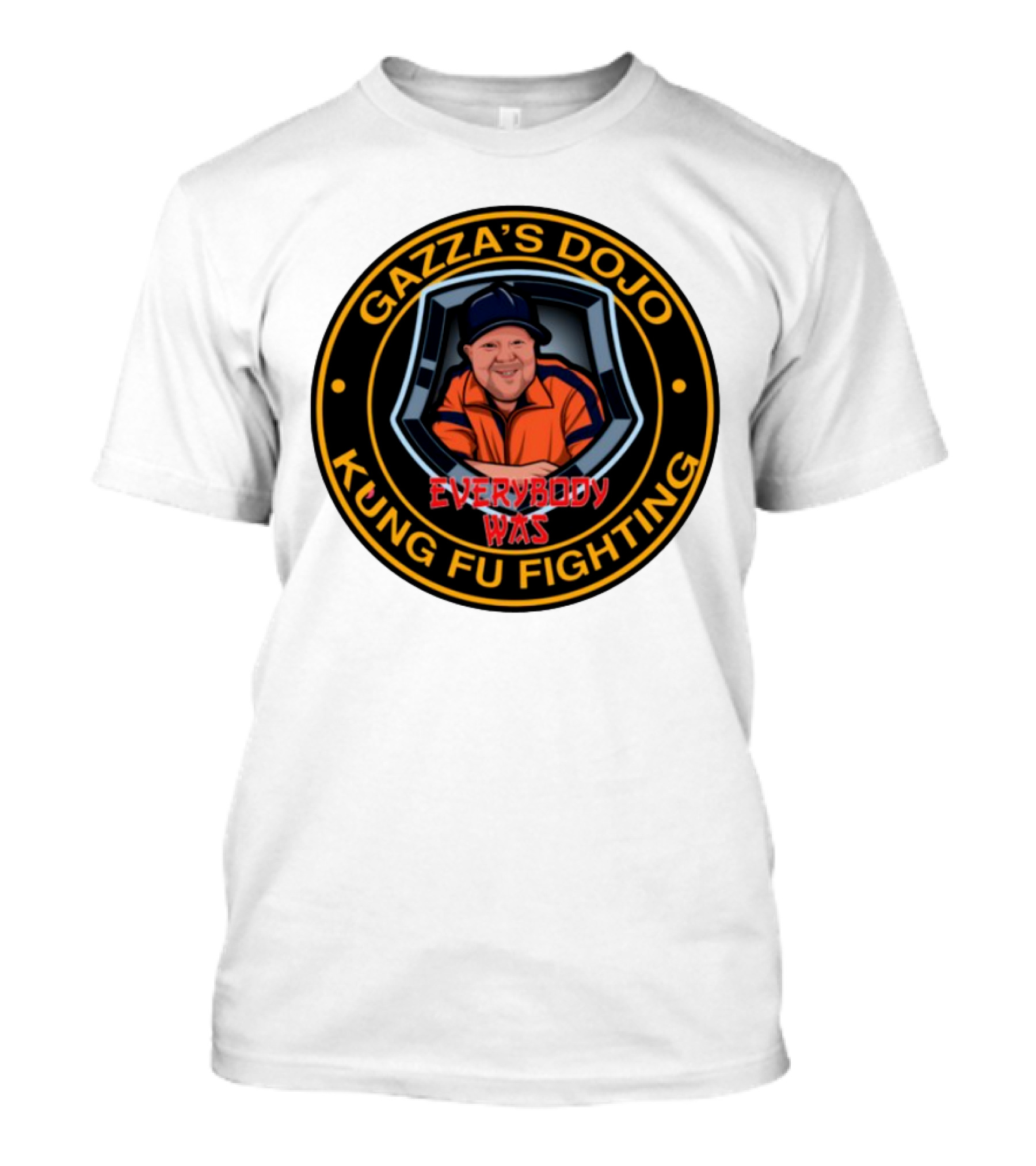 Gazzas Dojo Everybody Was Kung Fu Fighting T-Shirt