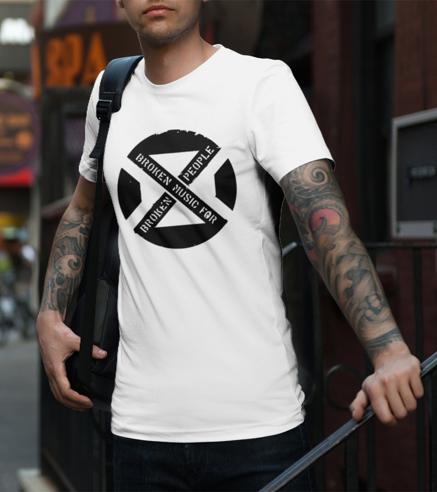 Suede Antidepressants Broken Music For Broken People Vintage Album Style T-Shirt