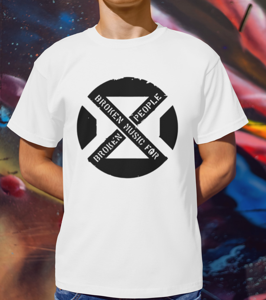 Suede Antidepressants Broken Music For Broken People Vintage Album Style T-Shirt