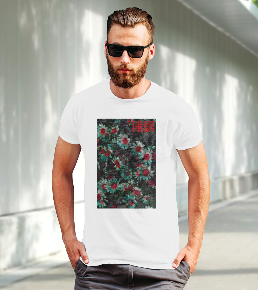 The 1975 Floral Print Graphic Flowers The 1975 T-Shirt