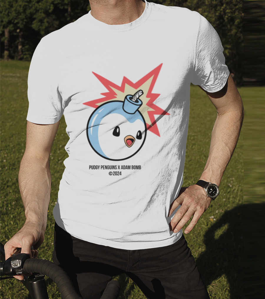 The Hundreds Pudgy Penguins Adam Bomb Collaboration 2023 T-Shirt
