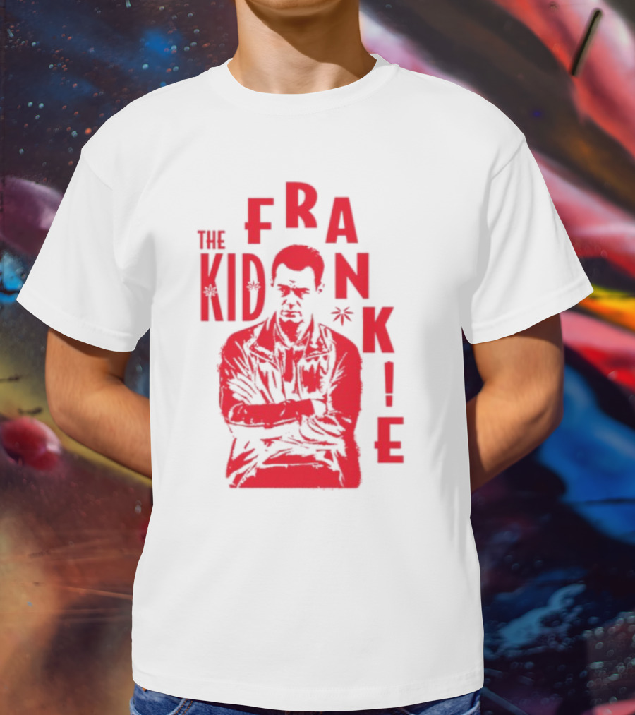 The Kid Frankie Kush Red Bold Text Outline T-Shirt