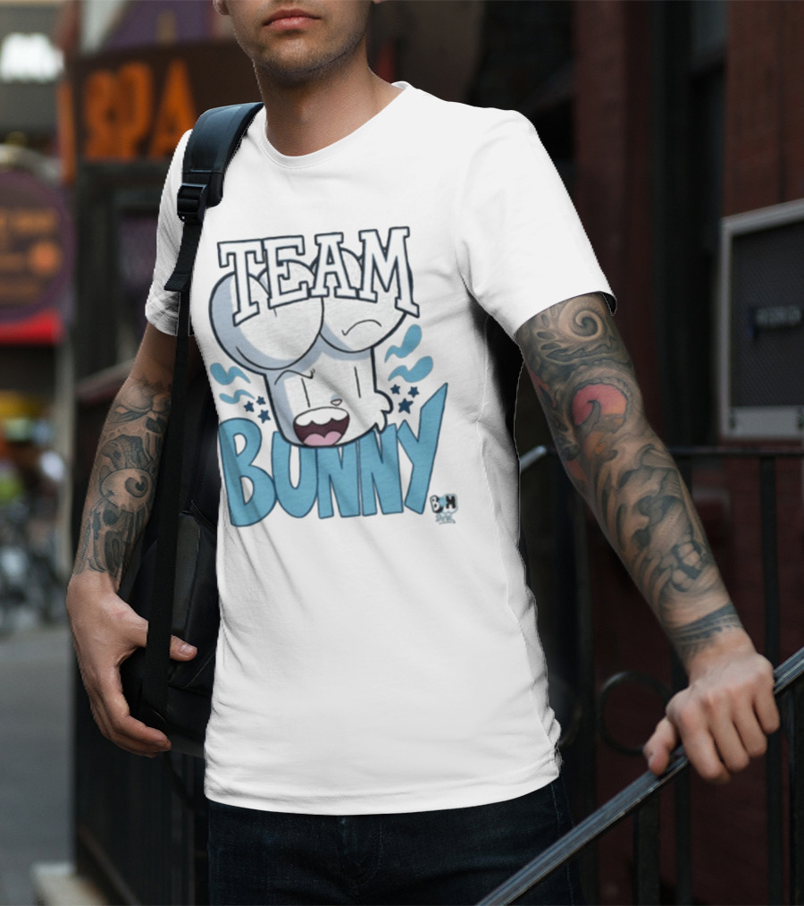 Team Bunny BvM Comic Characters Iconic Style T-Shirt